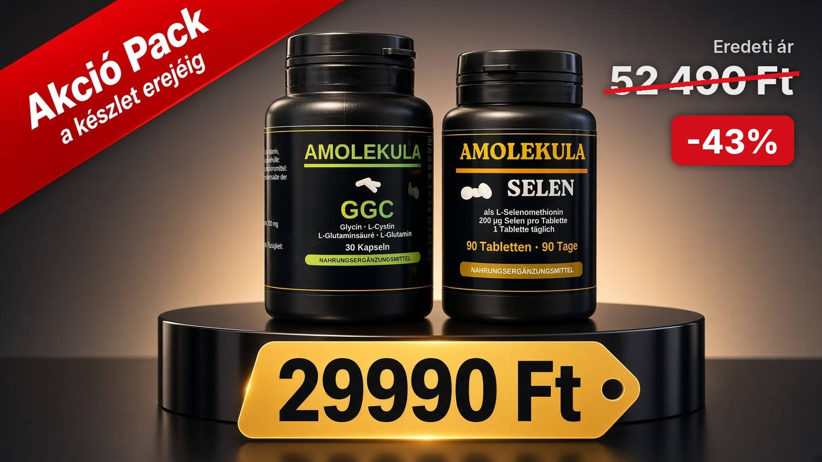 Amolekula Akció Pack: GGC és Szelén